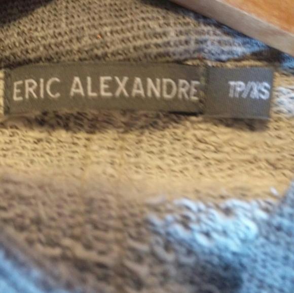 Eric Alexandre Heathered Grey Zip Up - Picture 8 of 9